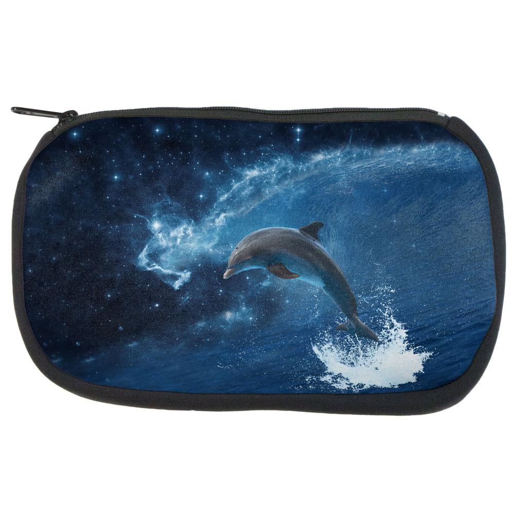 SPACE Galaxy Ocean Wave Makeup Bag 