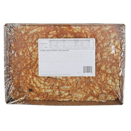 Sweet Street Unsliced 1/4 inch Sheet Caramel Apple Granny Bar, 3.3 Pound -- 4 per case.