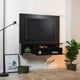 thumbnail image 1 of Panel Con Mueble Para TV Cocal Negro Loomber, 1 of 7