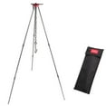 thumbnail image 1 of Camping Bonfire Tripod Portable Triangle Support Camping Bonfire Frame, 1 of 7