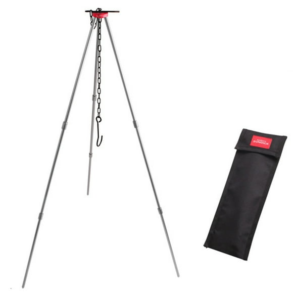 Camping Bonfire Tripod Portable Triangle Support Camping Bonfire Frame