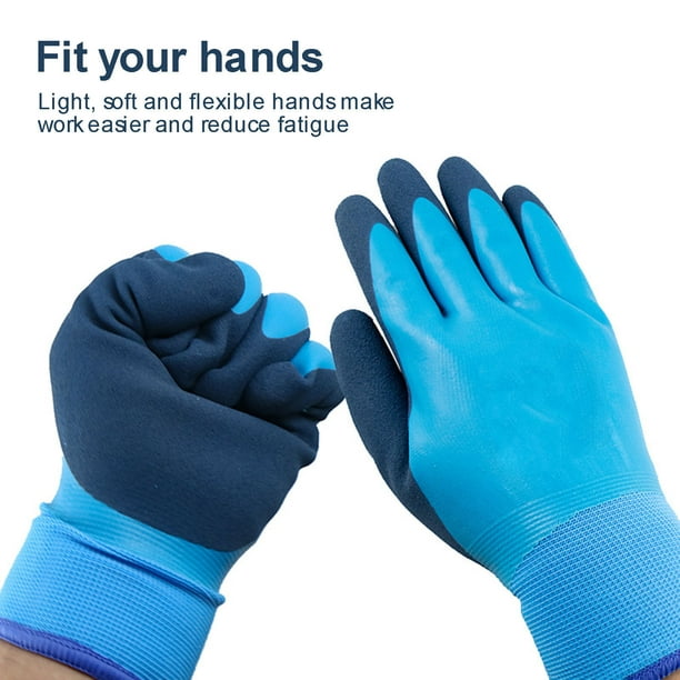 Mix color Polyester+acrylic Yoga Gloves with grip, Size: Medium at