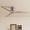 Style B: Brushed Nickel+Natrual Wood Blade+NO Light, variant on HMYG 52 inch Indoor Farmhouse Rustic Ceiling Fan Matte Black with 3 Solid Wood Blade Remote Control Reversible DC Motor