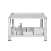 Universal Washing Machine Stand, 28x28x16 Inch Storage Pedestal, Steel Construction