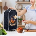 thumbnail image 3 of HELLHERO Butterfly Moon Design Top Handle Food Processor Cover Protective Thickened Blender Dust Cover with Washable for Kitchen Use, 3 of 6
