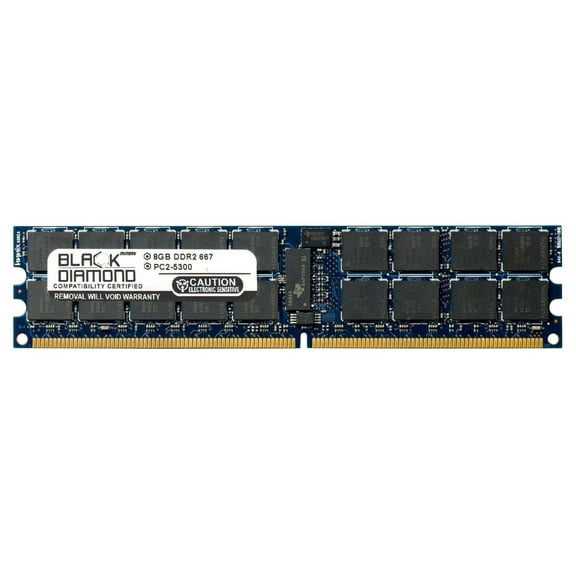 8GB RAM Memory for Sun SPARC Enterprise M8000 240pin PC2-5300 DDR2 RDIMM 667MHz Black Diamond Memory Module Upgrade