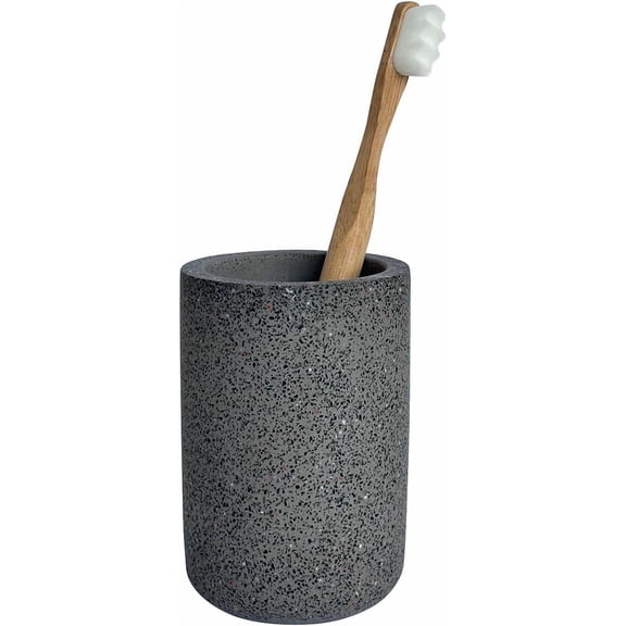 1pcs Dark Gray with fine Sand Concrete Bathroom Accessories Tumbler,Toothbrush Cup,Toothbrush Holders,wash Cup,rinsing Cup