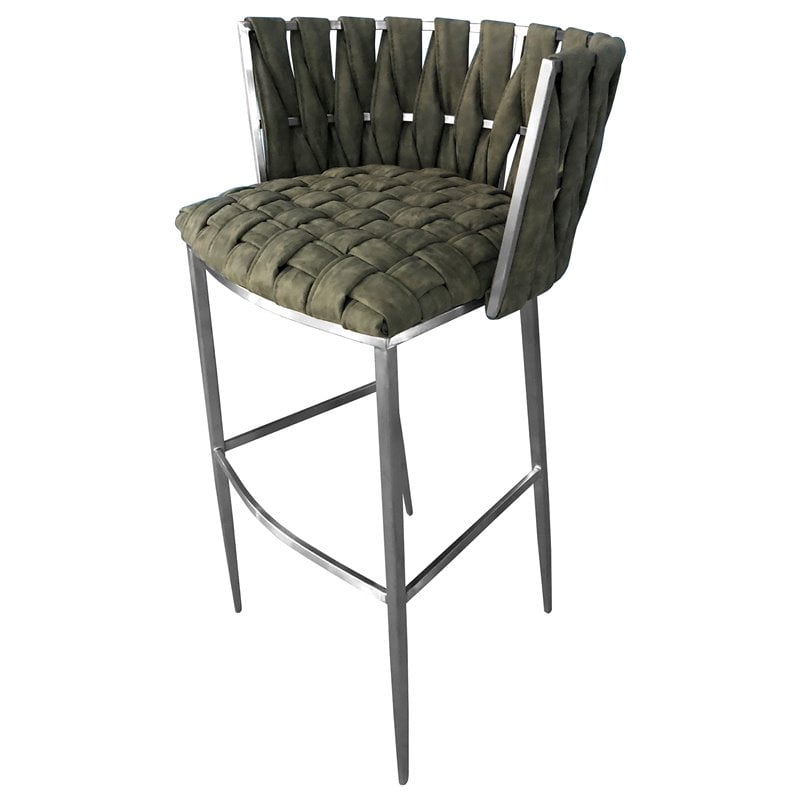 Tobias Designs Barcelona 35 Stainless Steel Extra Tall Bar Stool In Jade Green Com Extra Tall Bar Stool In Jade Green, Super Tall Outdoor Bar Stools