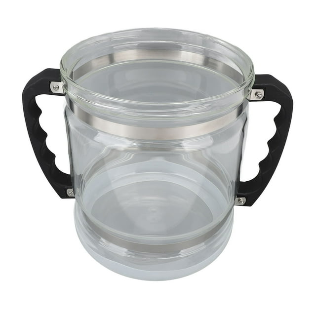 Tarro de Vidrio ANGGREK para Destilador de Agua 6L Resistente Y Duradero