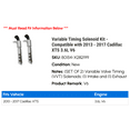 thumbnail image 2 of Variable Timing Solenoid Kit - Compatible with 2013 - 2017 Cadillac XTS 3.6L V6 2014 2015 2016, 2 of 2