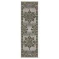 thumbnail image 3 of Oriental Weavers Chamberlain Area Rug - CH11L - 3'3" x 5' - in Gray/ Black - Vintage Bohemian Style, Stain Resistant, Family and Pet Friendly , Entrway, Bedroom Rug, 3 of 3