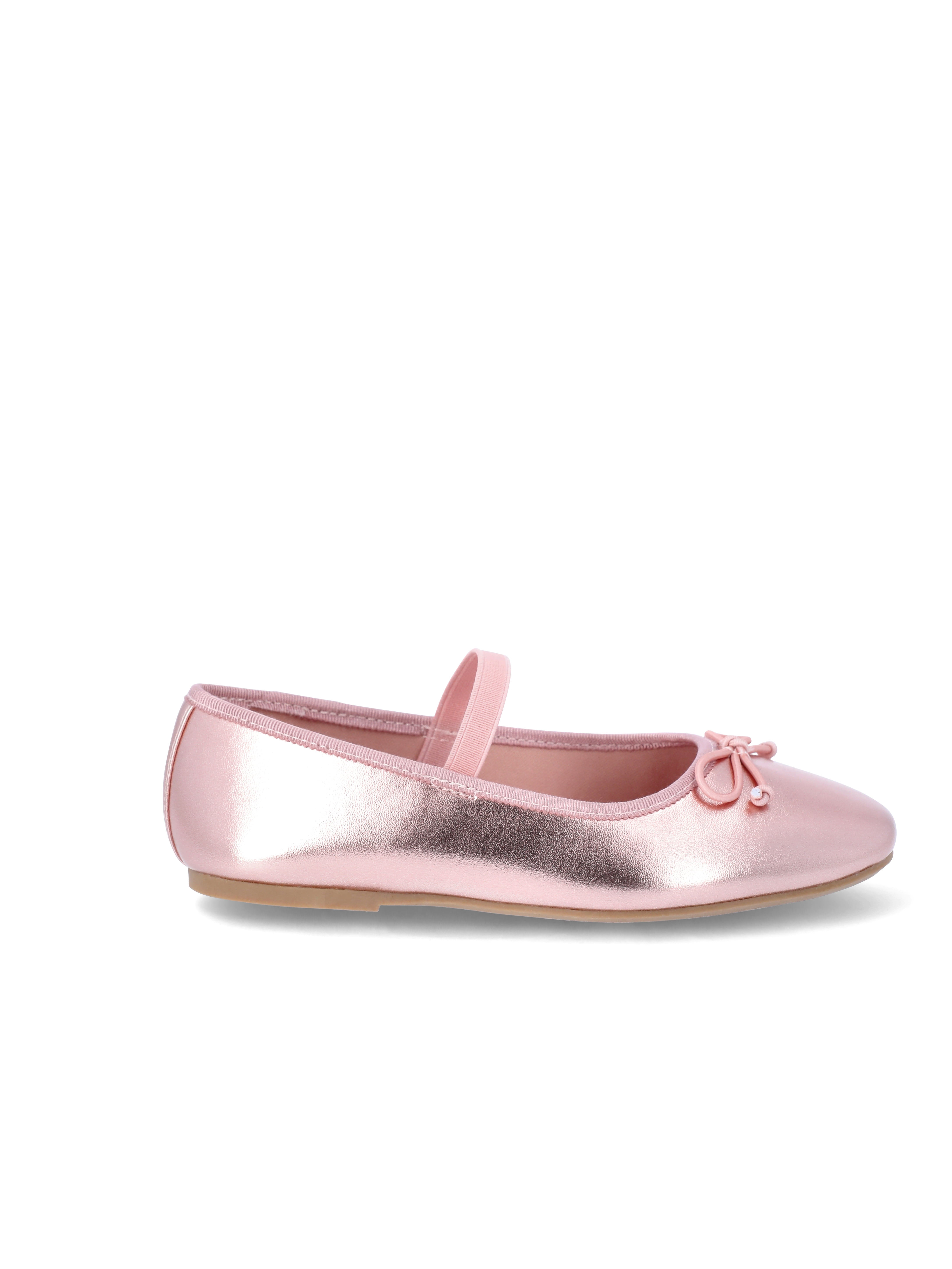 Wonder Nation Little Girls and Big Girls Bow Ballet Flat Shoes