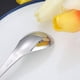 thumbnail image 4 of Cucharas de sopa gruesas pesadas de 4pcs cucharas de sopa de cuchara de acero inoxidable (tamaño medio), 4 of 5