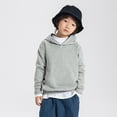 thumbnail image 4 of Coerni Toddler Boys Girls Solid Classic Hoodies Pullover Sweatshirt Kids Basic Hooded Long Sleeve School Tops Warm Clothes, 4 of 4
