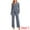 Blue, variant on DARING DIVA Women's Waffle Soft Fall Winter Pajamas Sets XS Red