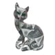 thumbnail image 1 of Estatua de gato con grafiti de resina, decoración de estantes, colección de escritorio para dormitorio, bonita Estilo B, 1 of 9