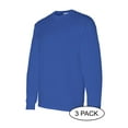 thumbnail image 2 of GILDAN G540 ADULT HEAVY COTTON 5.3 OZ. LONG-SLEEVE T-SHIRT, Royal, L, Pack Of 3, Mens T-Shirts, 2 of 3