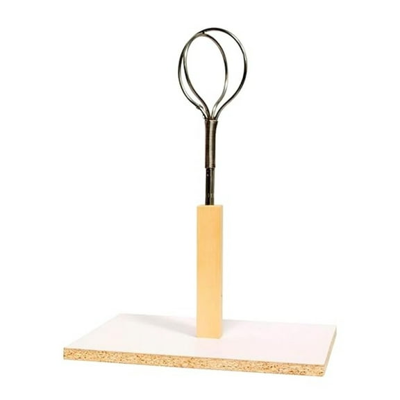 Armature Wire & Bust - 20 Inch Sculpting Form - Adjustable Artist Manikin for Portraits & Sculptures - Strong Wire Frame with Wooden Base