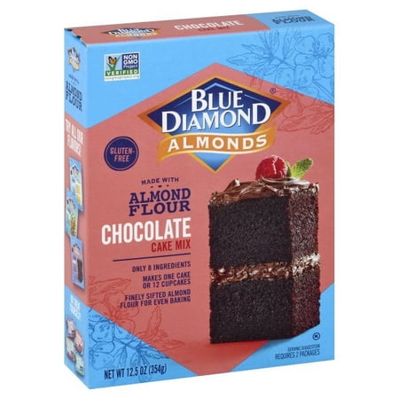 Blue Diamond: Baking Mix Chocolate Cake, 12.5 Oz