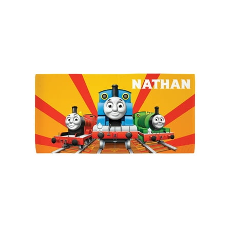 Personalized Thomas & Friends Sunset Beach Towel