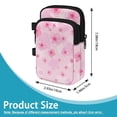 thumbnail image 7 of COEQINE Zippered Crutch Bag Broken Leg Crutch Bag Lovely Cherry Blossom Forearm Crutch Storage Organizer, Walking Cane Pouch, Lightweight Organizer Pouch, for Women Men, 7 of 7