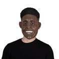 thumbnail image 2 of Disfraz Mascara Futbolista Estilo Vinicius Fan Futbol Mundial Aficion Adulto, 2 of 6