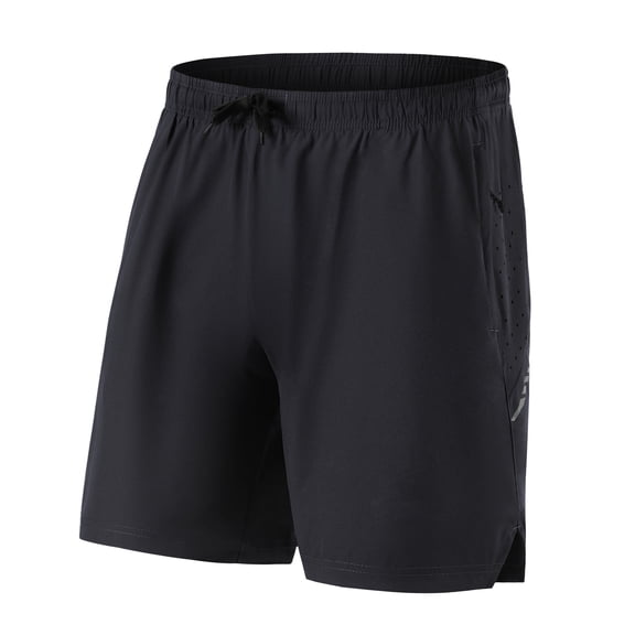 M Buder Men's 2-in-1 Mountain Bike Shorts Quick-Dry Cycling Riding Pants with Shock Absorbing Padding, Black Medium. Excellent for Outdoor Hiking, Riding, and Commuting in All Weather Conditions.