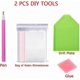 thumbnail image 4 of Full Drill Diamond Painting Kit, 5d Cat and Tiger Crystal Rhinestone Embroidery Pictures, 40 * 40cm Cross Stitch Art DIY Kit for Wall Decor, 4 of 4