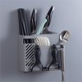 thumbnail image 5 of Wall Cutlery Holder Multifunctional Wall Mounted Chopsticks Drying Rack for Home Kitchen, 5 of 5
