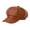 Brown, variant on Women Beret Faux Leather British Style Octagonal Hat Short Brim Painter Hat Parties Shopping Newsboy Cap
