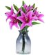 thumbnail image 4 of Flores artificiales Tiger Lily Real Touch Flores falsas para boda Fiesta en casa Jardín Tienda Decoración de oficina Lirio de plástico 5 Ramos Flores de imitación, Púrpura WD.WDQZL Hogar, 4 of 7