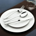 thumbnail image 7 of Silverware Set for 6, 30 Piece Heavy Duty Stainless Steel Flatware Utensils Cutlery Set Including Steak Knife Fork and Spoon, Dishwasher Safe, Gift Package for Wedding Housewarming, 7 of 7