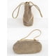 thumbnail image 2 of Ladies Small Corduroy Shoulder Bag Fashion Bucket Bag Shopping Bag Handbag Coffee, 2 of 5