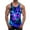 Blue, variant on Yaoyar Men's Tank Tops Sleeveless Shirts Y-Back Gym Workout Stringer Tank Tops Bodybuilding Fitness T-Shirts