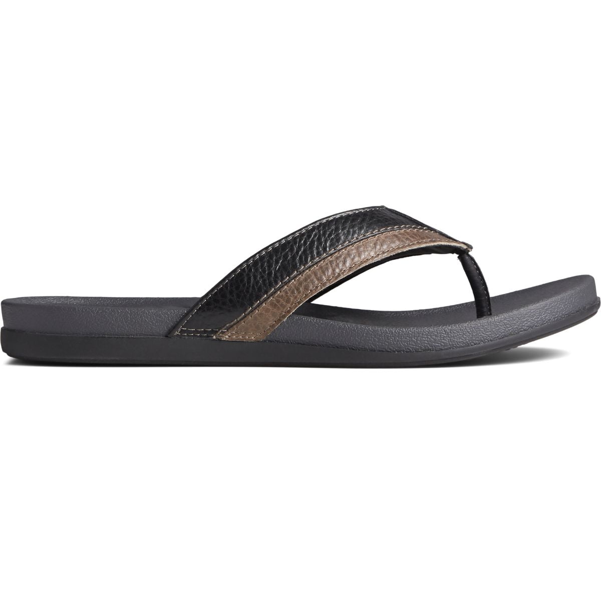 sperry plushwave dock leather slide