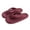 Burgundy, variant on Unisex Couple Flip Flops Non Slip EVA Indoor Outdoor Bath Beach Summer Casual Thongs Soft Slide Slip-on Shoes Burgundy