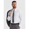 thumbnail image 3 of sogami Men's Stretch Dress Shirt Wrinkle-Free Long Sleeve Button Down Formal Shirt, 3 of 8