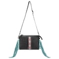 thumbnail image 5 of SENDEFN Fashion Fringe Crossbody Bag with Rivets Western Women Purse Vegan Leather Shoulder Bag with Tassel, 5 of 8