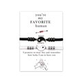 thumbnail image 2 of Yin Yang Bracelets pour Couple Tressé à la Main Relation Distance Correspondant Bracelet Réglable pour Lui Son Cadeau Hommes Femmes, 2 of 2