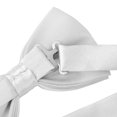thumbnail image 3 of pitrice 3 Pcs Mouchoir en Satin pour Hommes Blanc, 3 of 9