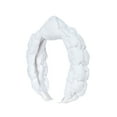 thumbnail image 3 of Goody Luxe Puffer Ouchless No-Snag Puffer Headband Winter White 1 Count, 3 of 7