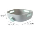 thumbnail image 3 of Kitchen Multi-Function Filter Basket with Drain Holes, Vegetable Washing Bowl and Salad Container Made of Durable Material, 3 of 6