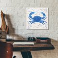 thumbnail image 5 of Epic Art 'Sea Creature Crab Blue' by Courtney Prahl, Acrylic Glass Wall Art, 12"x12", 5 of 8