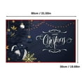 Clearance！ Jiusan Bathroom Mat Christmas Kitchen Rugs Christmas Day