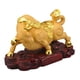 thumbnail image 4 of Novedad Estatua de Escultura Figruine Resina Coleccionables Ornamento Toro Miniatura para centro de mesa Tablero de instrumentos de coche, 4 of 9