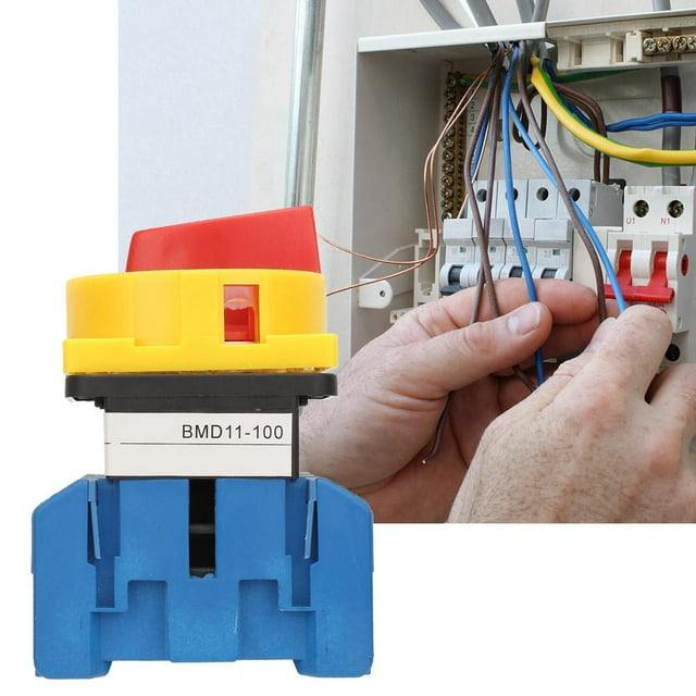 Disjoncteur, Interrupteur Manuel de Réinitialisation 440V, 3NO 7080115mm pour les Textiles de Machines-Outils