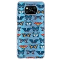 thumbnail image 1 of Funda InstaCase para Poco X3 Patron de Mariposas Uso Rudo Protector Antigolpes, 1 of 4