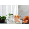 thumbnail image 4 of Red Series 10 oz. Square-to-Round Dual-Cut Cut Drinking Glasses, Set of 4, 4 of 9