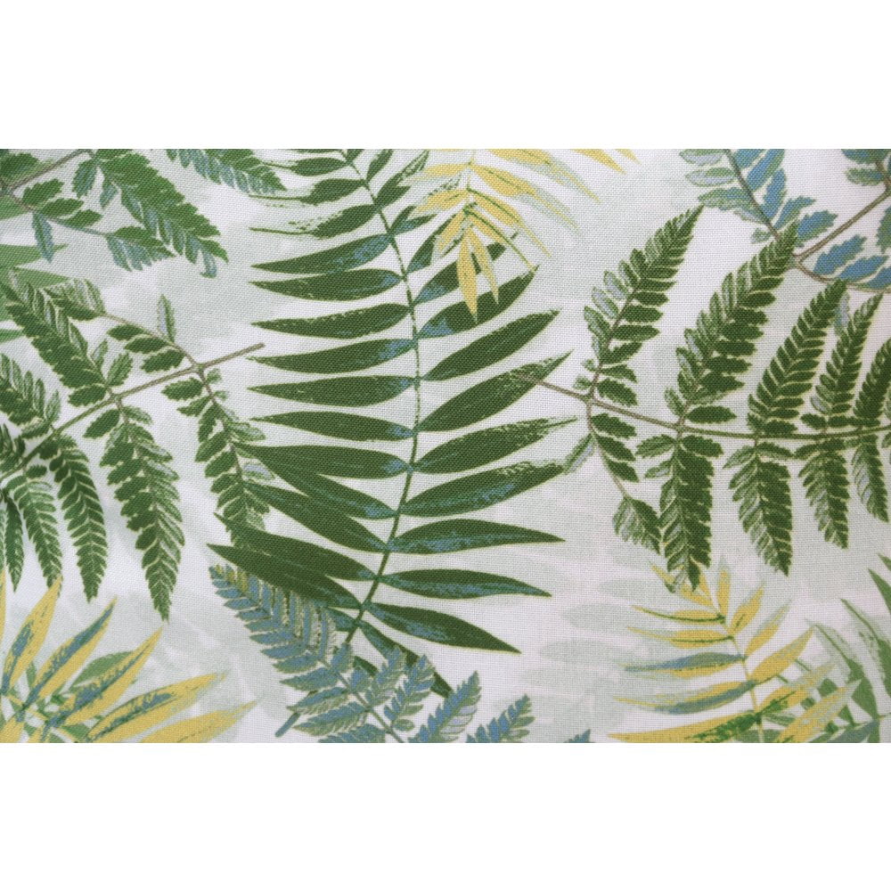 Lr Home Fern Hand-Woven Green/Yellow Botanical Polyester Indoor Throw Pillow, 20" x 20"