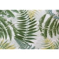 thumbnail image 4 of Lr Home Fern Hand-Woven Green/Yellow Botanical Polyester Indoor Throw Pillow, 20" x 20", 4 of 9